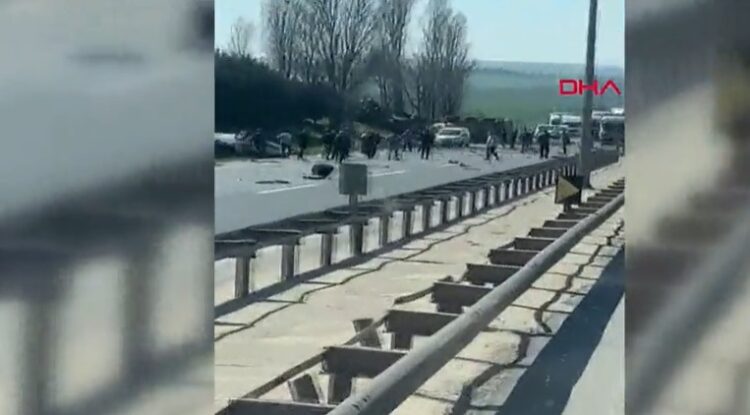 TEM Silivri’de kaza: Çok sayıda ölü ve yaralı var