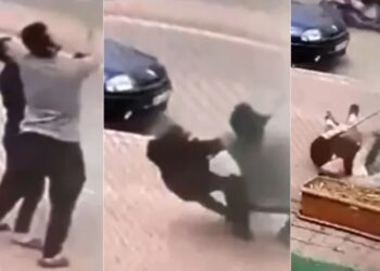 Kuşları uzaklaştırmaya çalışırken akıma kapıldılar