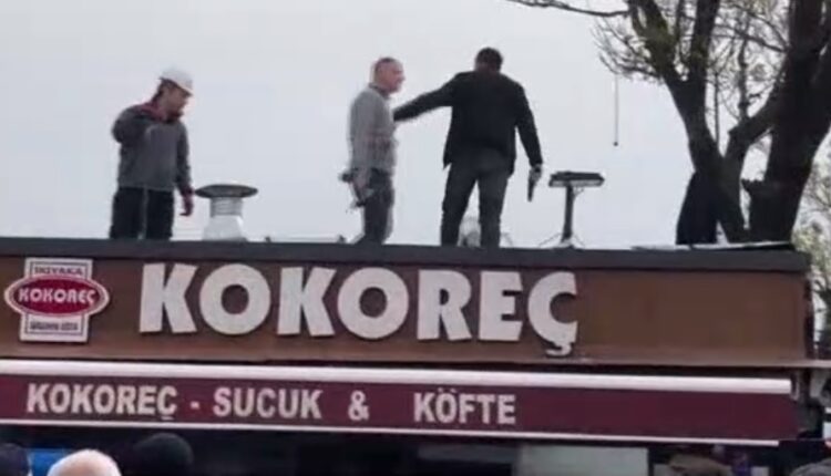 İBB’nin Üsküdar’da kaçak kafe yıkımında zabıtaya silah çekildi