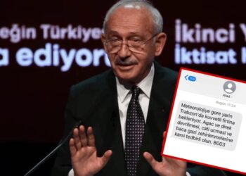 AFAD’dan Kılıçdaroğlu’nun mitingi öncesi Trabzon’da fırtına yalanı!
