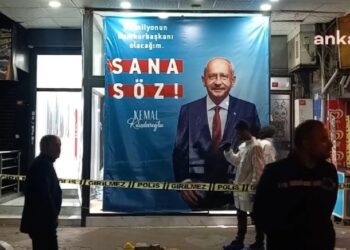Millet İttifakı’nın Beyoğlu Seçim Koordinasyon Merkezine Taşlı Saldırı