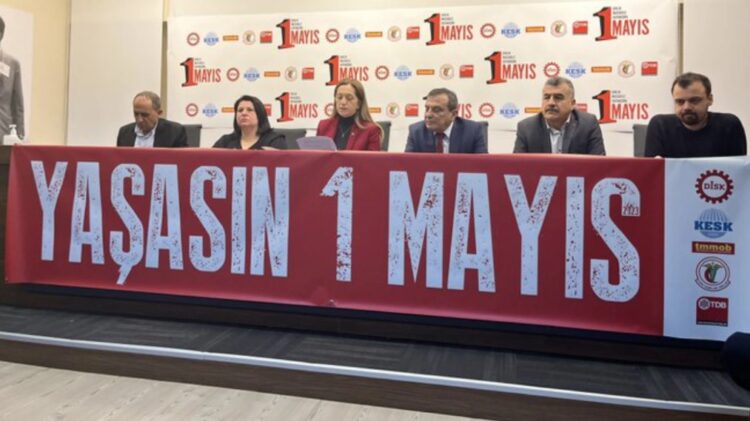1 Mayıs için ortak açıklama