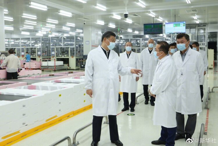 Çin Cumhurbaşkanı Xi Guangzhou kentinde