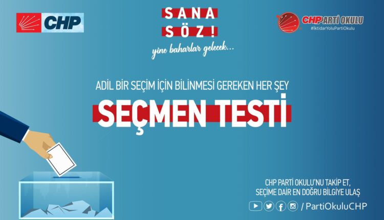 CHP Parti Okulu soruyor, “Seçimlere ne kadar hazırsınız?”