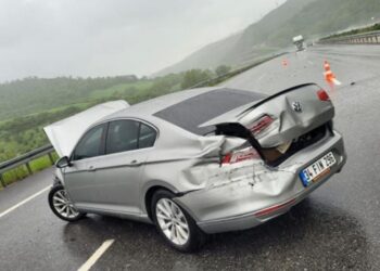 AKP milletvekili trafik kazası geçirdi