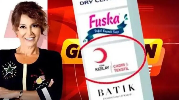 Kızılay, TV programına sponsor olmuş