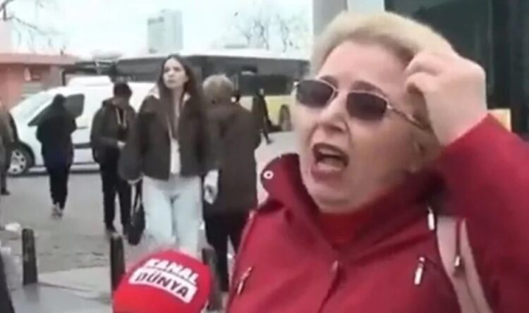 Erdoğan ve AKP’lilere beddua eden kadına gözaltı