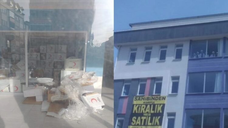 Kızılay’a gönderilen yardımlar İsmailağa Cemaati’nin kaçak yurdunda çıktı
