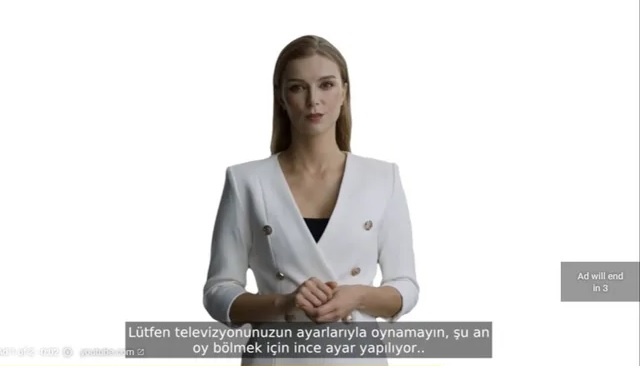 Babala Tv’deki Muharrem İnce programında dikkat çeken reklam