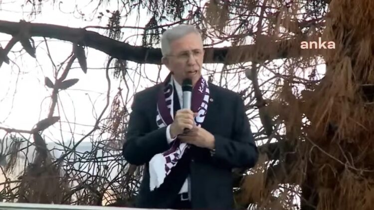 Mansur Yavaş: “Başka bir şey kalmayınca iftira atıyorlar”