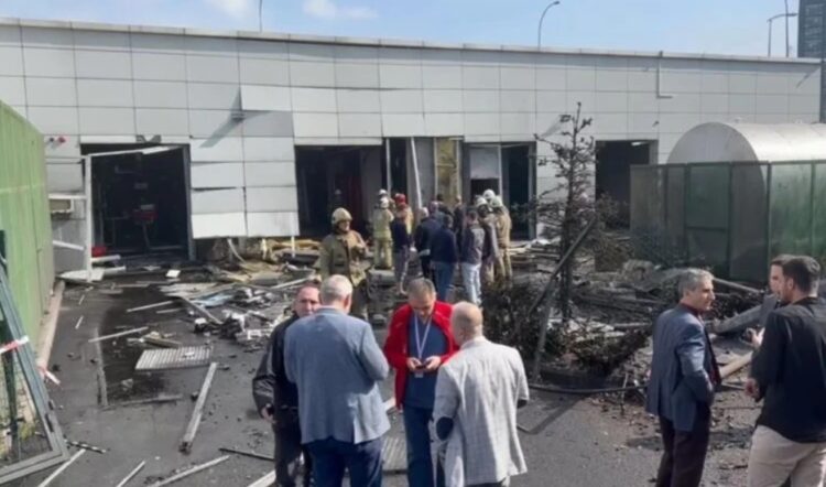 Ümraniye’de hastanede patlama