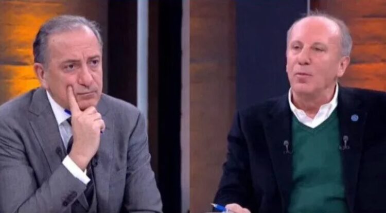 Muharrem İnce ile Fatih Altaylı takım elbisesine iddiaya girdi