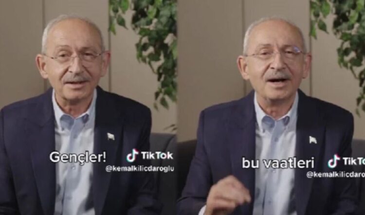 Kılıçdaroğlu TikTok’tan gençlere vaatlerini sıraladı