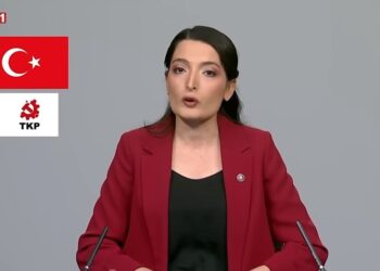 TKP’nin TRT konuşmasını, tekstil işçisi milletvekili adayı yaptı