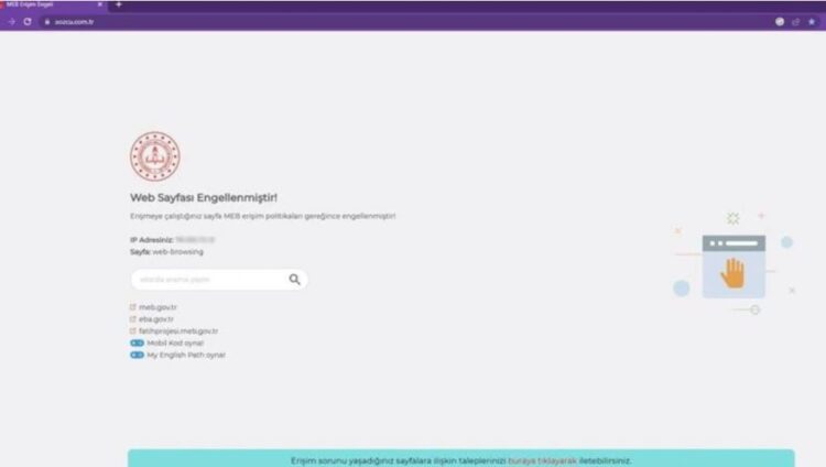 MEB’den Sözcü’ye erişim engeli