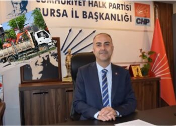 Seçim günü CHP Bursa il binası önünde ‘arıza’ kazısı