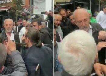 AKP’den milletvekili olan Hulki Cevizoğlu Kadıköy’de protesto edildi
