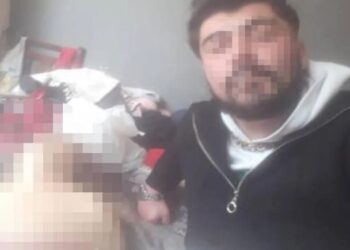 Son görüntüleri ortaya çıktı! Cesetle selfie yapıp paylaşmış