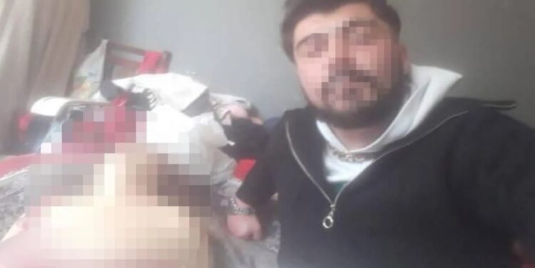 Son görüntüleri ortaya çıktı! Cesetle selfie yapıp paylaşmış