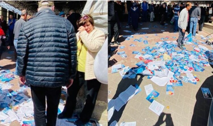 Seçim çalışması yapan CHP’lilere saldırıp, tehdit ettiler…