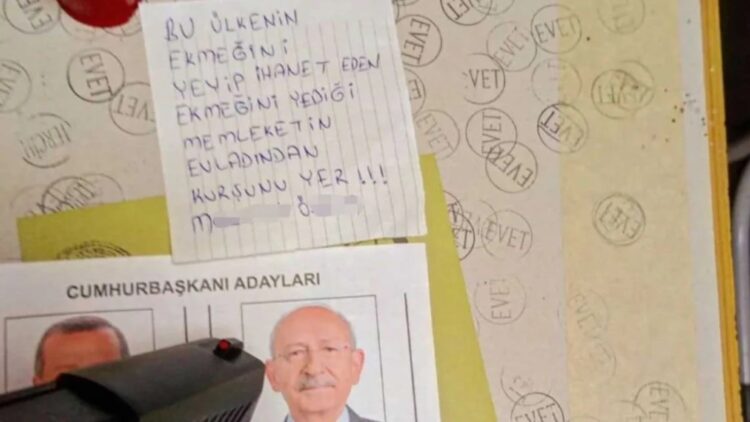 Oy kabinine silahla girdi, Kılıçdaroğlu’nu tehdit etti