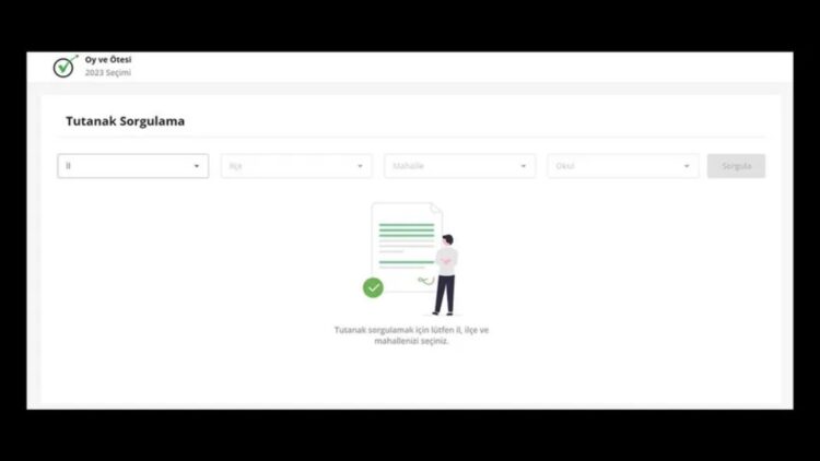 Oy ve Ötesi, tutanak sorgulama sistemini açtı