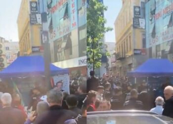HÜDA Par’a AKP mitingi öncesi yurttaşlardan tepki
