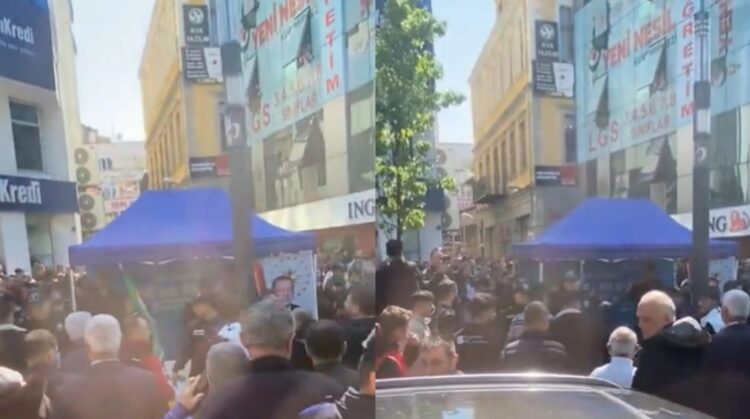 HÜDA Par’a AKP mitingi öncesi yurttaşlardan tepki