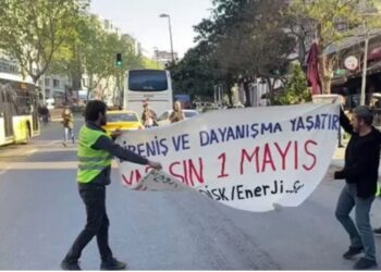 Taksim’de 1 Mayıs kutlamasına polis engeli: Gözaltılar var