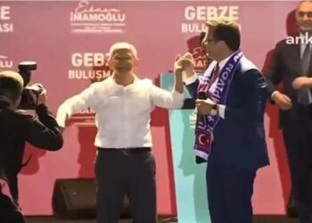 İmamoğlu Kılıçdaroğlu’na benzeyen seçmeni sahneye çıkarttı