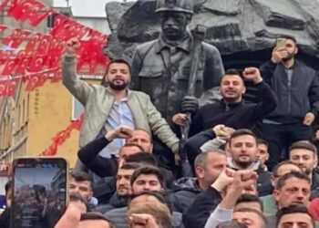 Zonguldak’ta madencilerden eylem