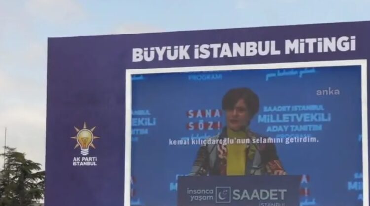 AK Parti mitingindeki videoya Canan Kaftancıoğlu’ndan yanıt