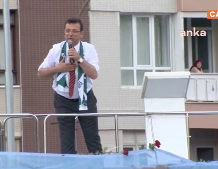 İmamoğlu’nun Konya mitinginde provokasyon girişimine gözaltı