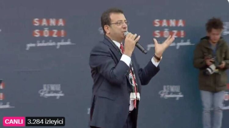 İmamoğlu: Biz bu memleketi sevgiye boğacağız