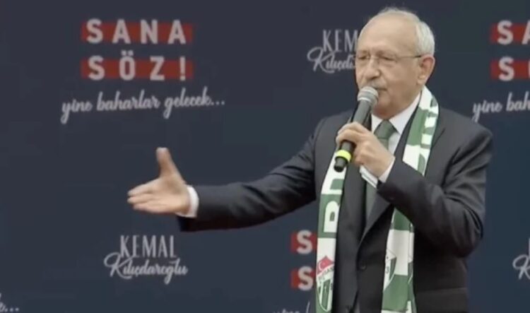 Kılıçdaroğlu: “Bir tarafa yazın! Bay Kemal Türkiye’yi adaletle yönetecek!”