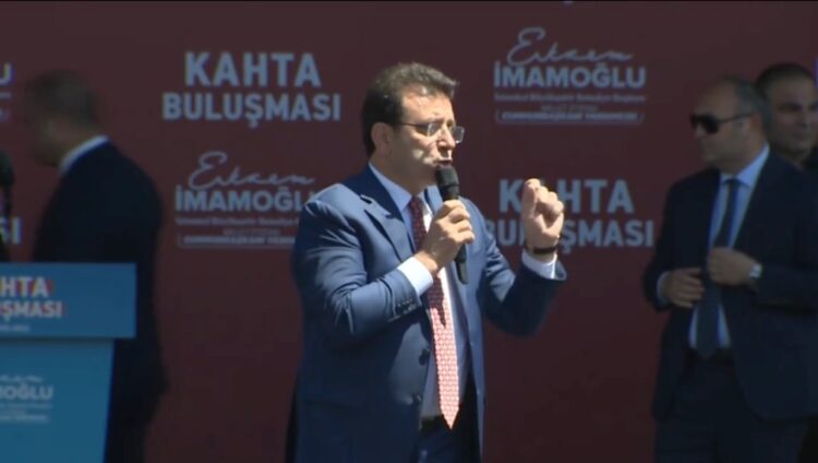İmamoğlu: Haksızlığa, hukuksuzluğa karşı duracağız