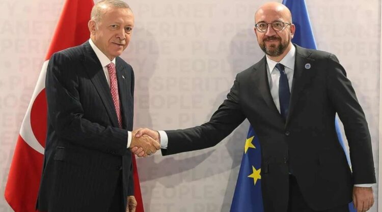 Erdoğan, Avrupa Konseyi Başkanı ile görüştü