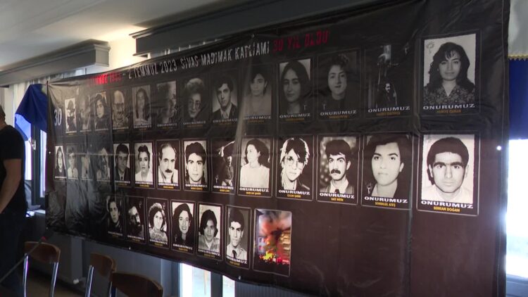 Sivas Katliamı’nda yaşamını yitirenler Ankara’da anıldı…