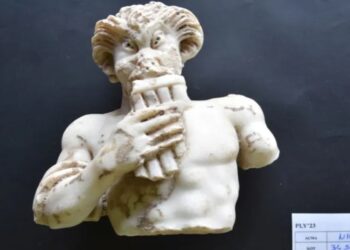Saraçhane’de 1700 yıllık ‘Pan heykeli’ bulundu
