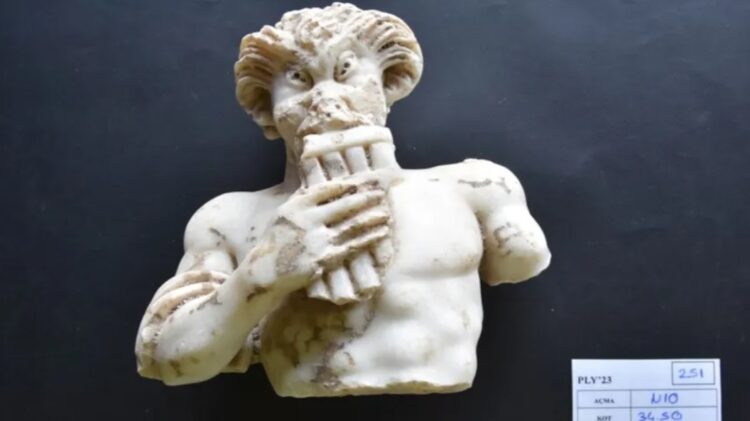 Saraçhane’de 1700 yıllık ‘Pan heykeli’ bulundu