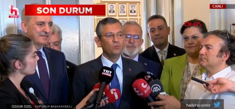 Numan Kurtulmuş’tan CHP’ye ziyaret