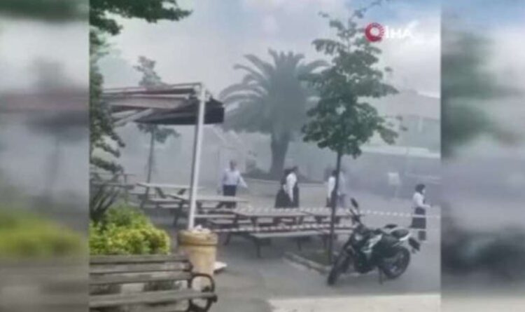 Çapa Tıp Fakültesi’nde yangın!