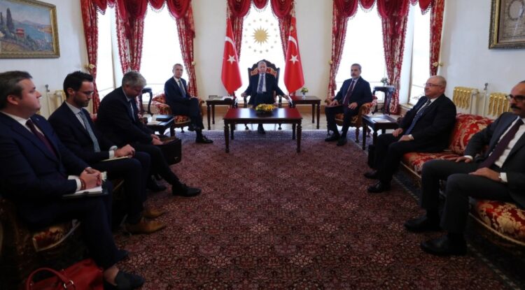 Erdoğan, NATO Genel Sekreteri ile görüştü