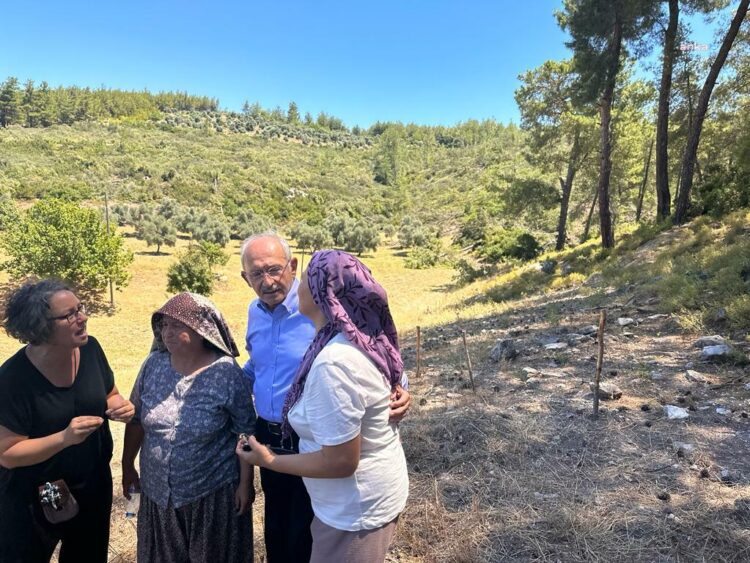 Kılıçdaroğlu Akbelen’de: “Kemal kardeşiniz, sizin yanınızda”