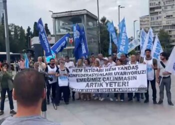KESK’ten ‘zam’ protestosu: Emeğimiz çalınmasın artık yeter!