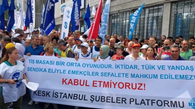 Memurlar İstanbul’da iş bıraktı: Bu teklif bizim için yok hükmünde