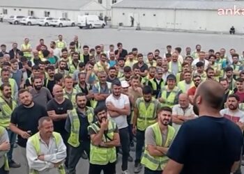 İstanbul Yeni Havalimanı Metro inşaatında işçiler grevde