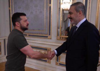 Hakan Fidan, Zelenski ile bir araya geldi