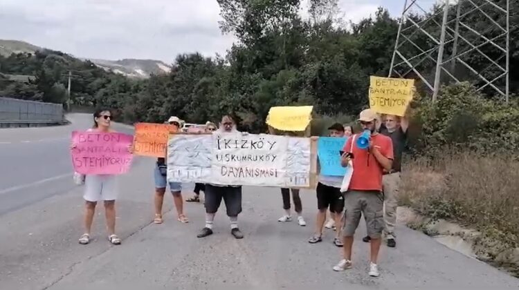 Akbelen ormanın katili Uskumruköyde de iş başında