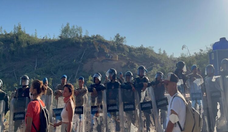 Durdurulduğu açıklanmıştı… Akbelen’de ağaç kıyımı yeniden başladı!